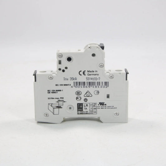 Siemens 5SY4103-7 Circuit Breaker