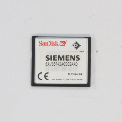 Siemens 6AV6574 2AC00 2AA0 32MB Compact Flash Card