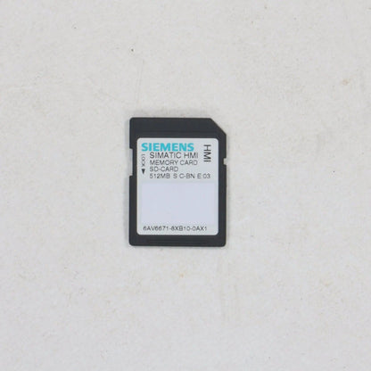 Siemens 6AV6671-8XB10-0AX1 SD Memory Card