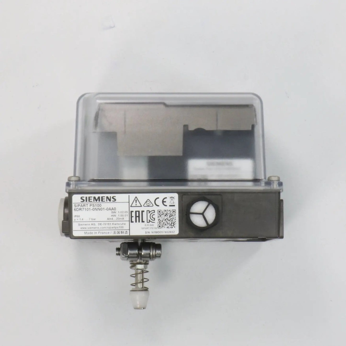 Siemens 6DR7101 0NN01 0AA0 Electropneumatic Positioner