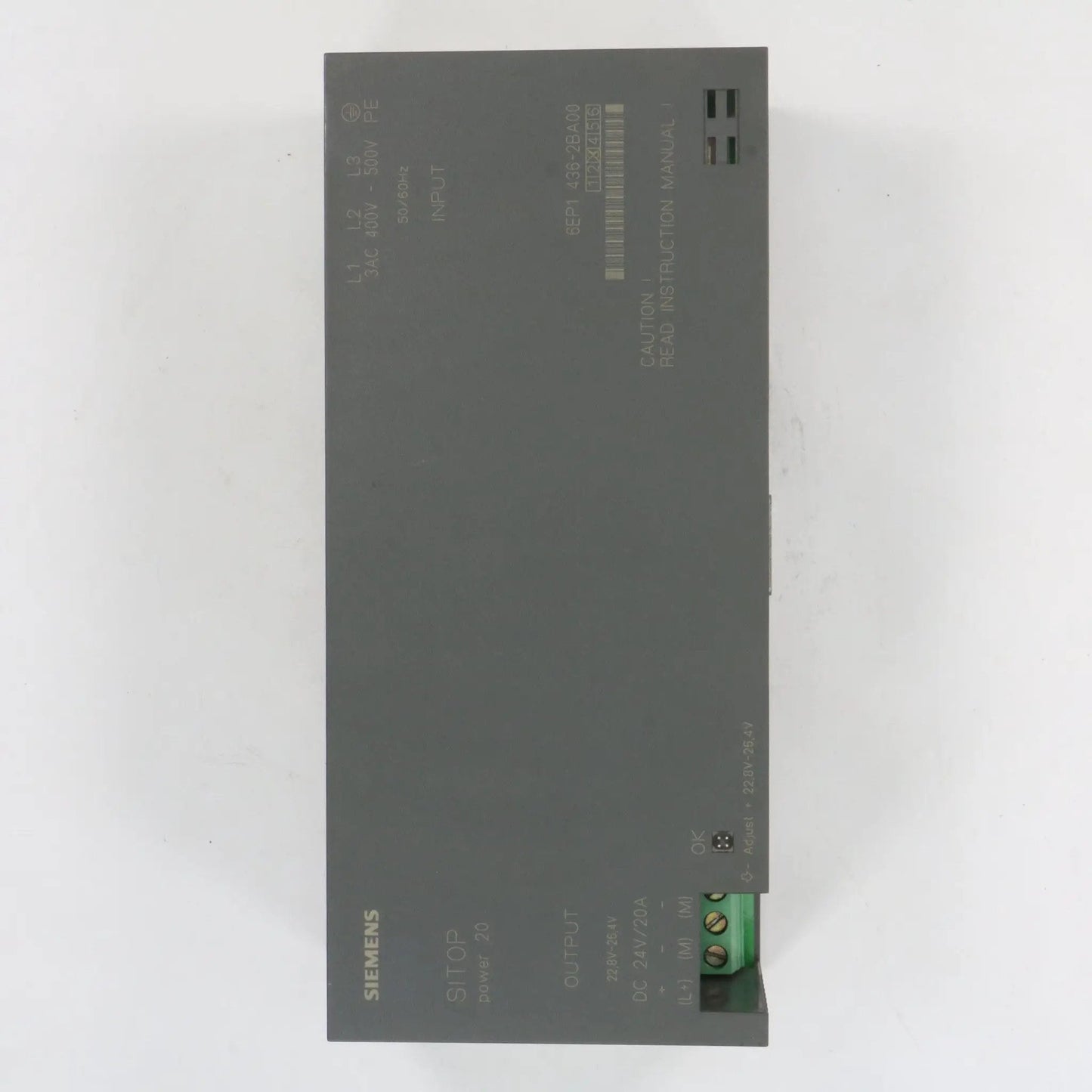 Siemens 6EP1 436-2BA00 Sitop 20 Power Supply
