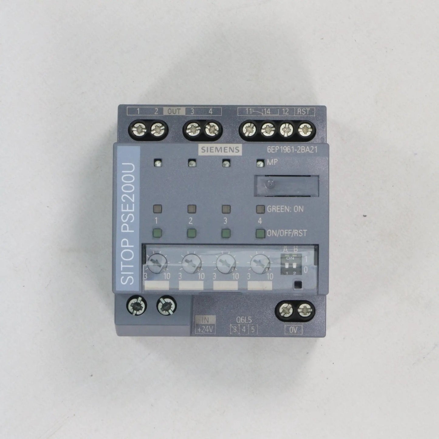 Siemens 6EP1961-2BA21 Sitop PSE200U Selectivity Module
