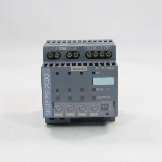 Siemens 6EP1961 2BA41 SITOP PSE200U Selectivity Module