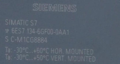 Siemens 6ES7 134-6GF00-0AA1 Analog Input Module