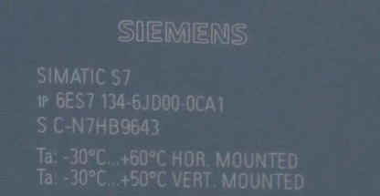 Siemens 6ES7 134-6JD00-0CA1 Analog Input Module