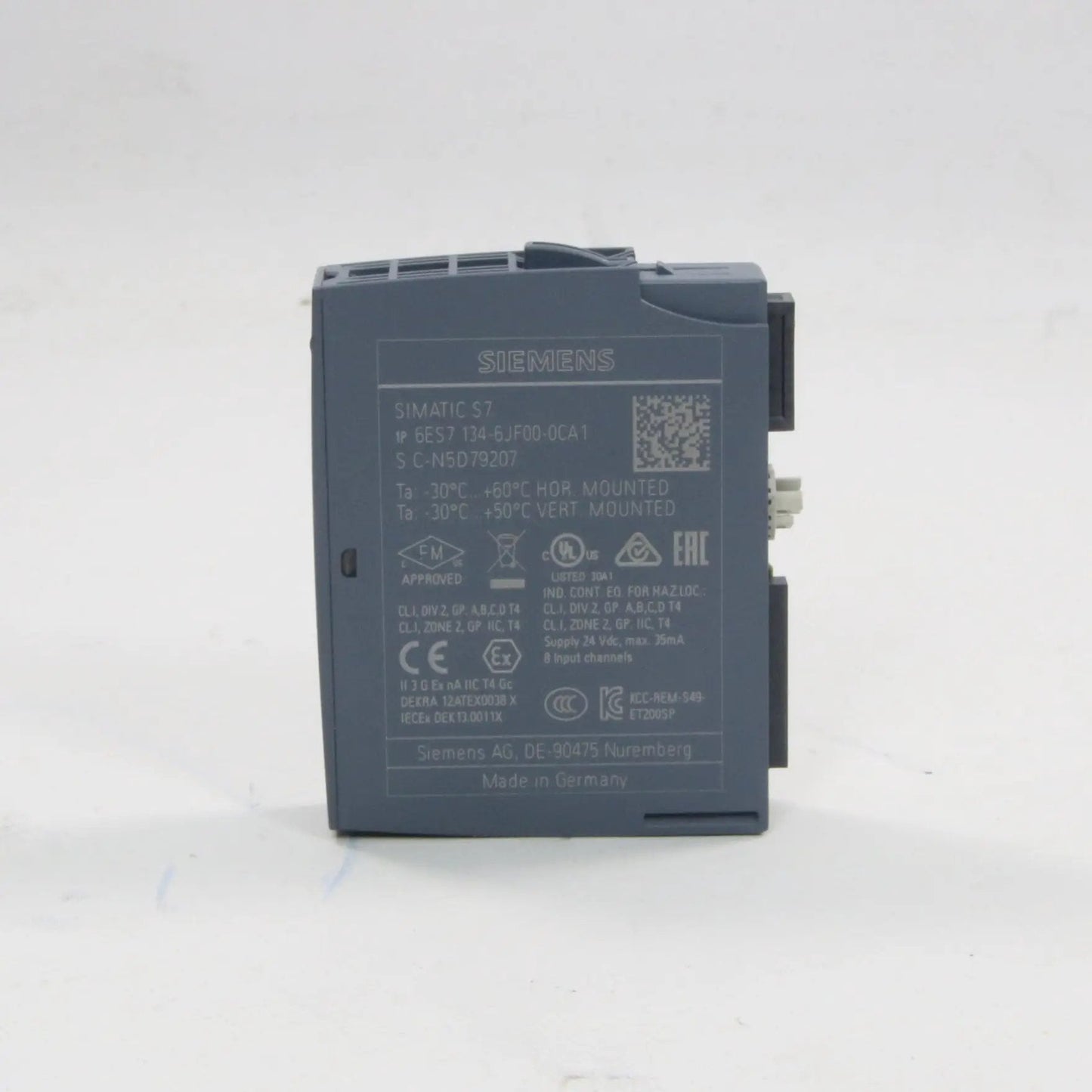 Siemens 6ES7 134 6JF00 0CA1 Analog Input Module