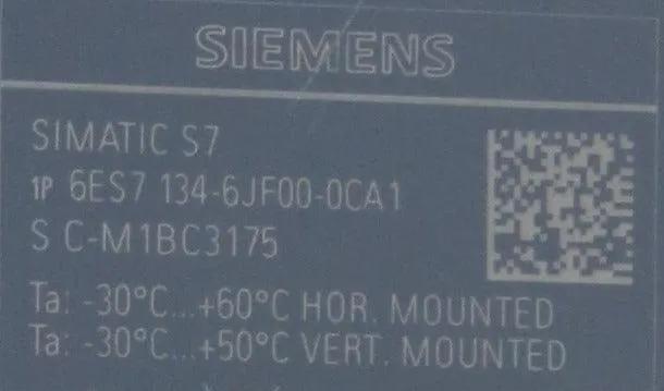 Siemens 6ES7 134 6JF00 0CA1 Analog Input Module