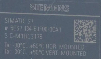 Siemens 6ES7 134 6JF00 0CA1 Analog Input Module