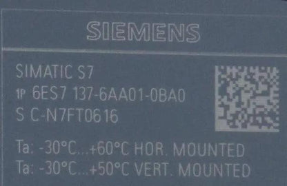 Siemens 6ES7 137-6AA01-0BA0 Communication Module