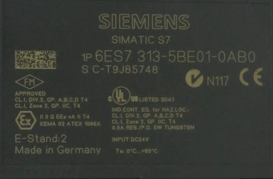 Siemens 6ES7 313-5BE01-0AB0 Compact CPU313C
