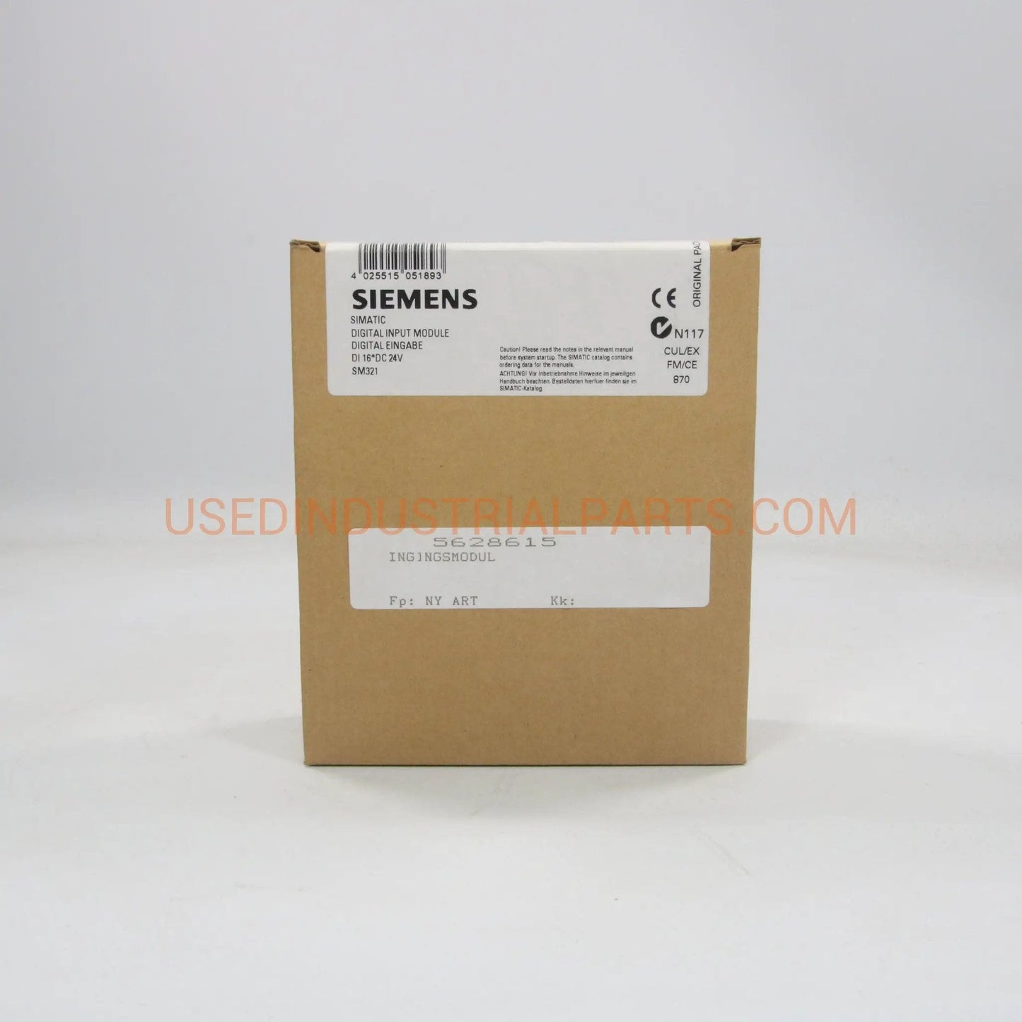 Siemens 6ES7 321-1BH02-0AA0 Digital Input Module SM321