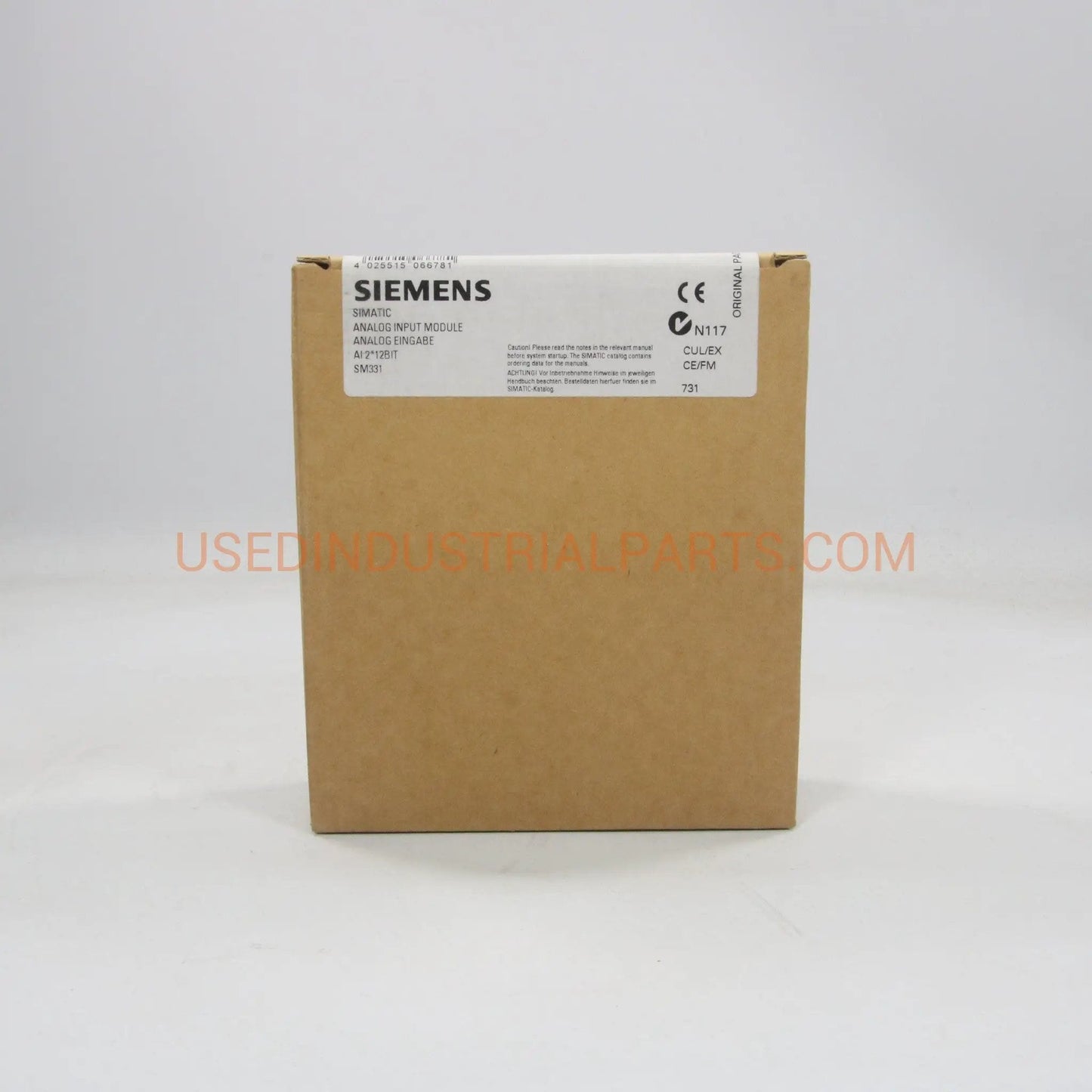 Siemens 6ES7 331-7KB02-0AB0 Analog Input Module SM331