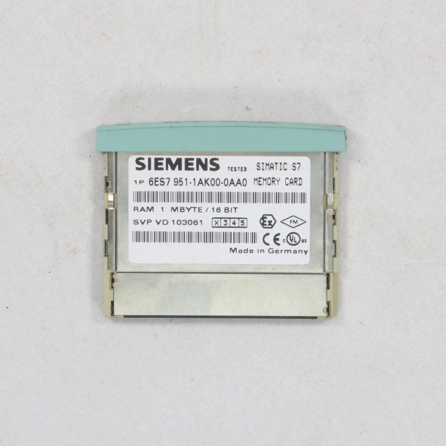 Siemens 6ES7951-1AK00-0AA0 Memory Card