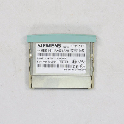 Siemens 6ES7951-1AK00-0AA0 Memory Card