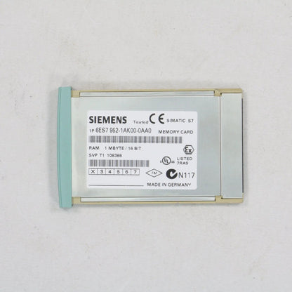 Siemens 6ES7952-1AK00-0AA0 RAM Memory Card