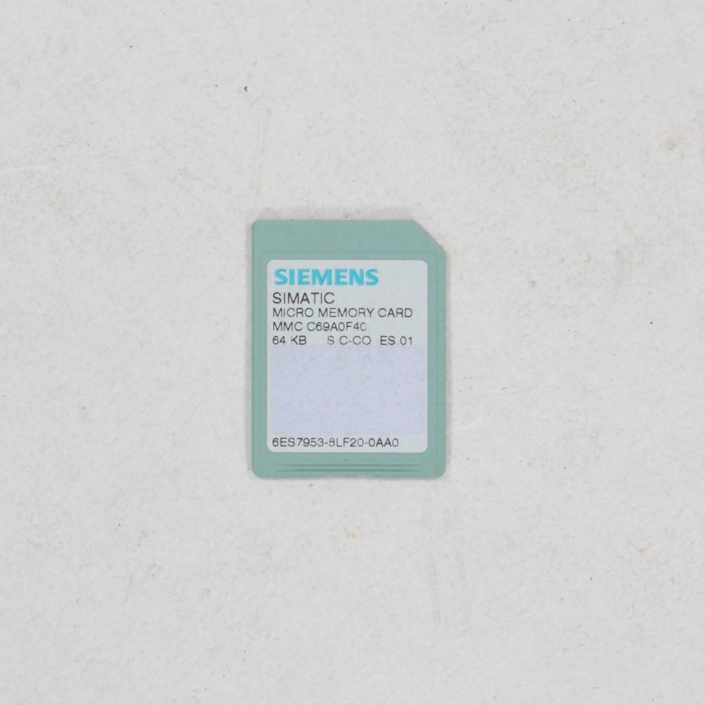 Siemens 6ES7953-8LF20-0AA0 Micro Memory Card