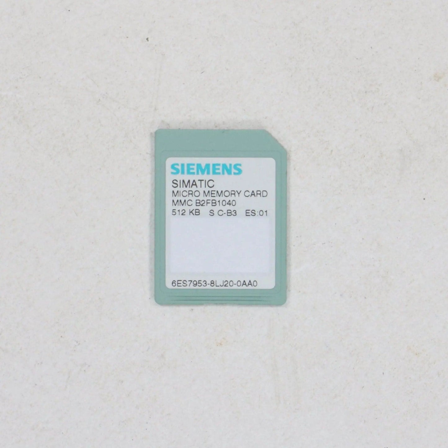 Siemens 6ES7953-8LJ20-0AA0 Micro Memory Card