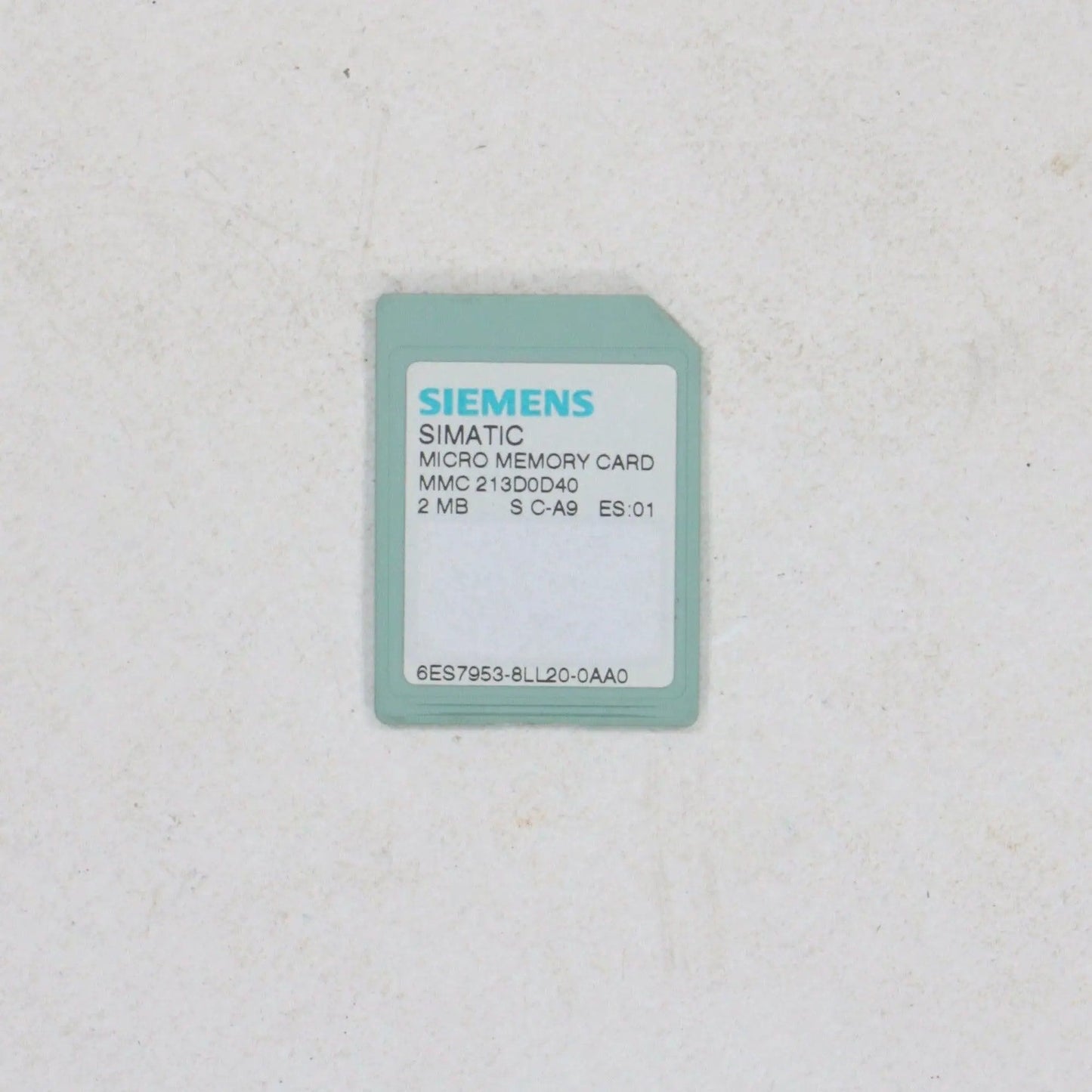 Siemens 6ES7953-8LL20-0AA0 Micro Memory Card