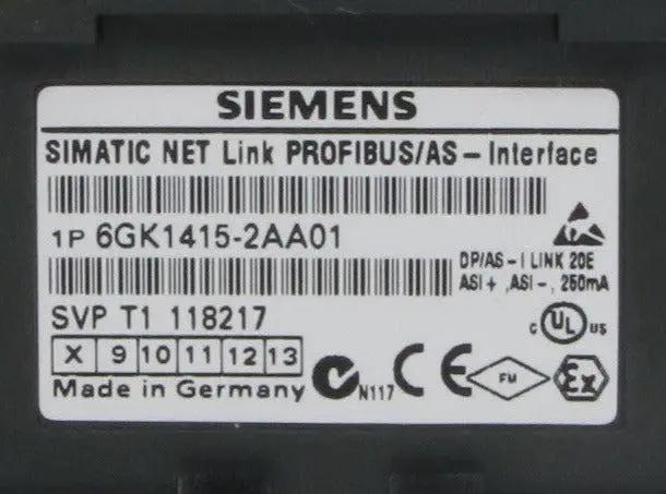 Siemens 6GK1415-2AA01 PROFIBUS/AS Interface