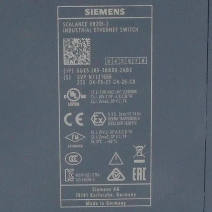 Siemens 6GK5 205 3BB00 2AB2 Ethernet Switch