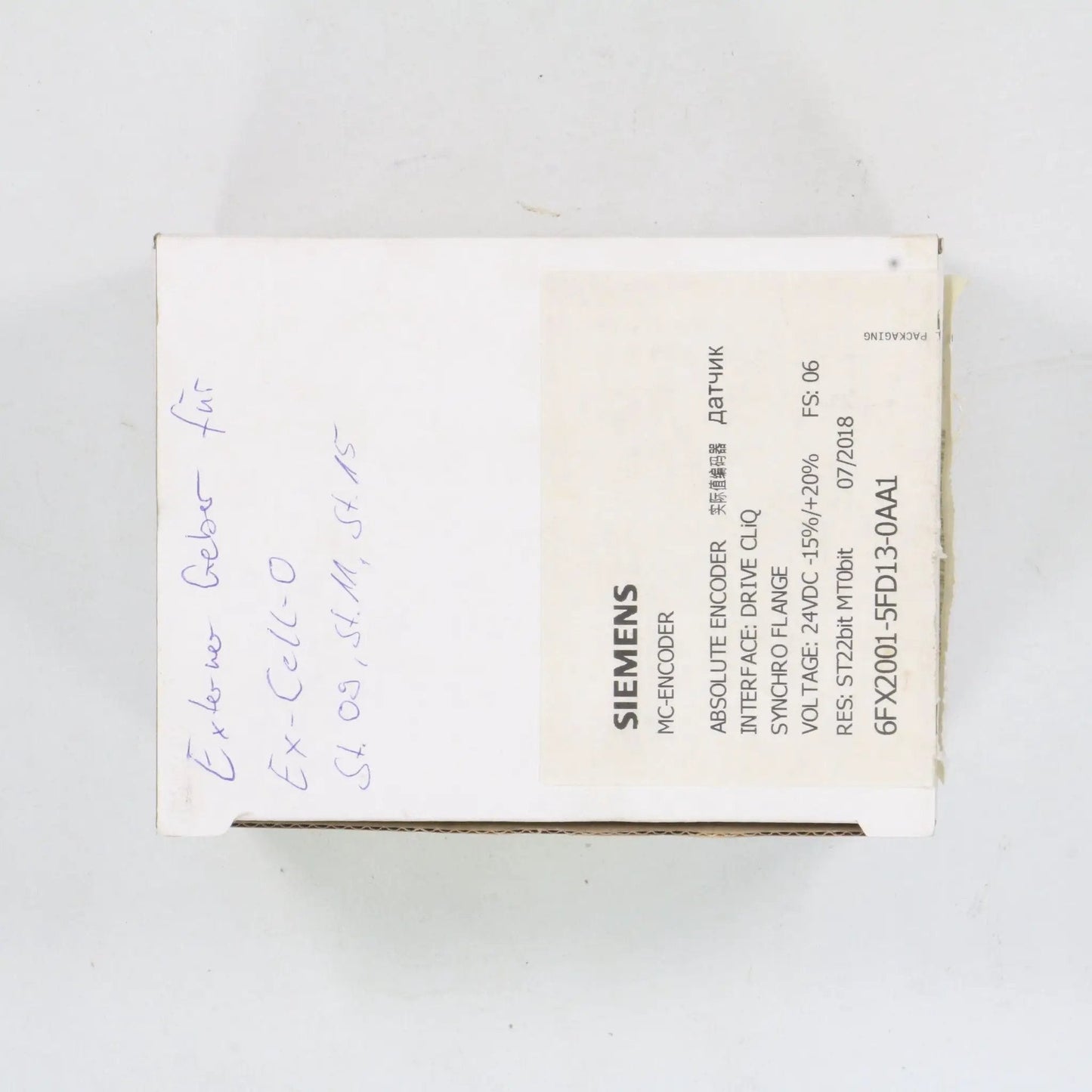 Siemens Absolute Encoder 6FX2001-5FD13-0AA1
