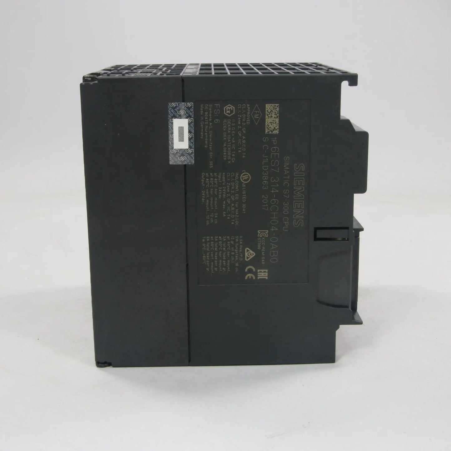 Siemens CPU314C-2 DP Compact CPU 6ES7 314-6CH04-0AB0