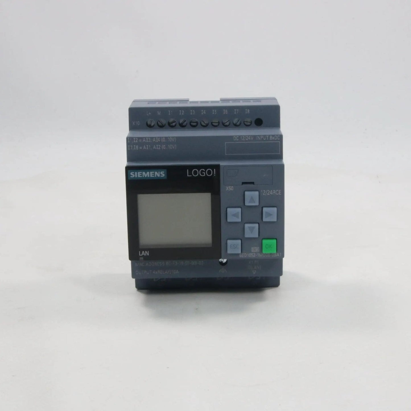 Siemens LOGO! 1P 6ED1052-1MD08-0BA1 Logic Module