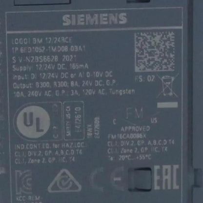 Siemens LOGO! 1P 6ED1052-1MD08-0BA1 Logic Module