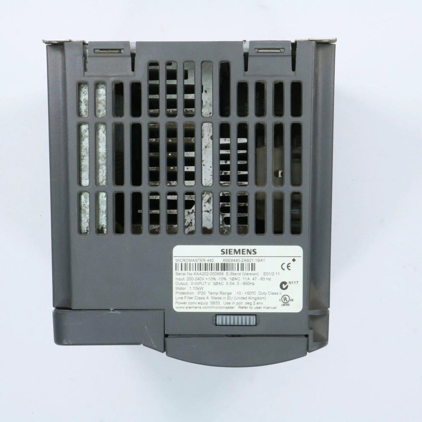 Siemens Micromaster 440 6SE6440-2AB21-1BA1