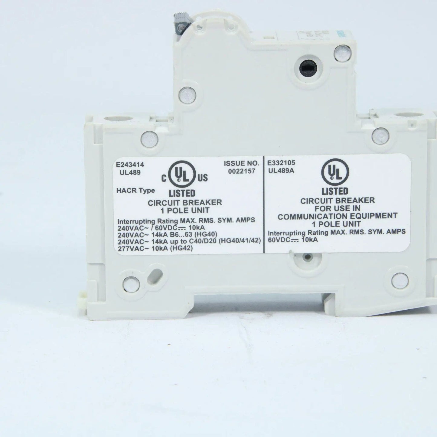 Siemens Miniature circuit breaker  5SJ41 5A