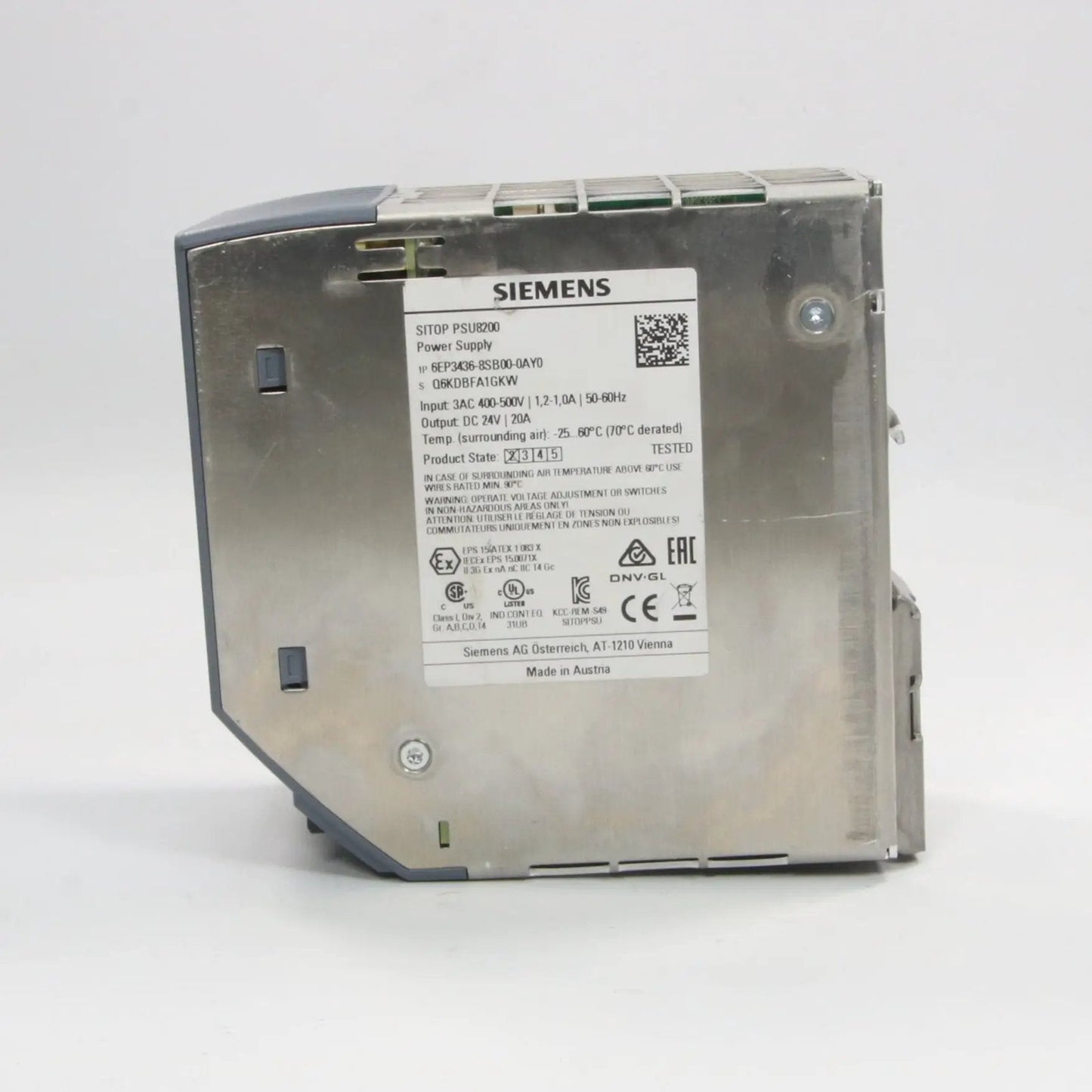 Siemens SITOP PSU8200 6EP3436-8SB00-0AY0 Power Supply