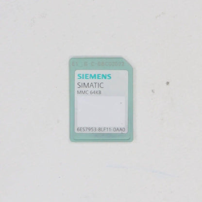 Siemens Simatic 6ES7 953 8LF11 0AA0 64KB SD Memory Card