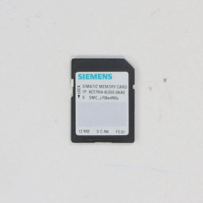 Siemens Simatic 6ES7 954 8LE03 0AA0 12MB SD Memory Card