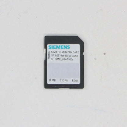 Siemens Simatic 6ES7 954 8LF03 0AA0 24MB SD Memory Card