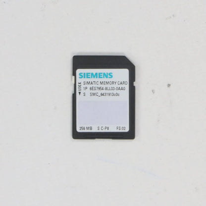 Siemens Simatic 6ES7 954 8LL03 0AA0 256MB SD Memory Card