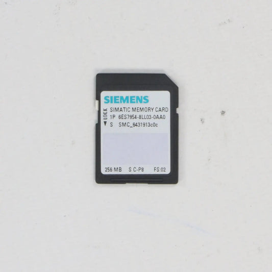 Siemens Simatic 6ES7 954 8LL03 0AA0 256MB SD Memory Card