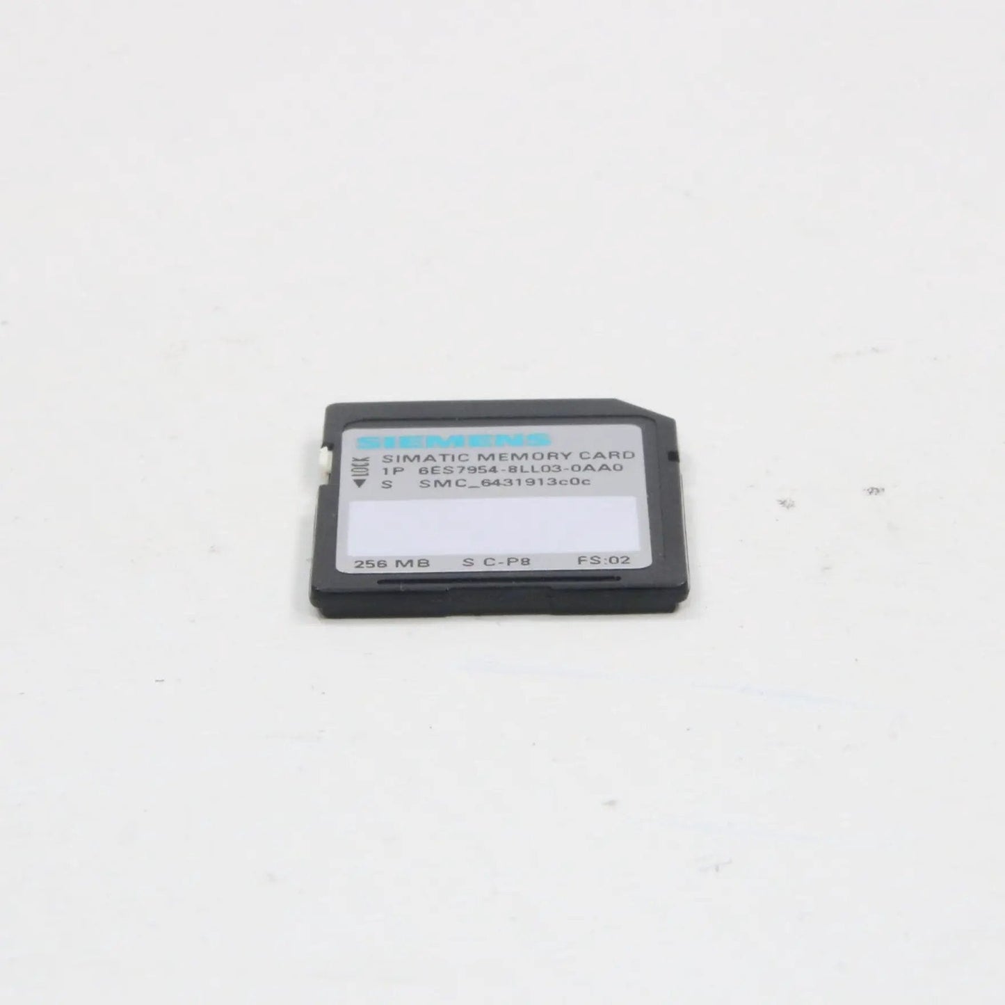 Siemens Simatic 6ES7 954 8LL03 0AA0 256MB SD Memory Card