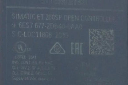 Siemens Simatic ET 200SP 6ES7 677-2DB40-0AA0 Open Controller