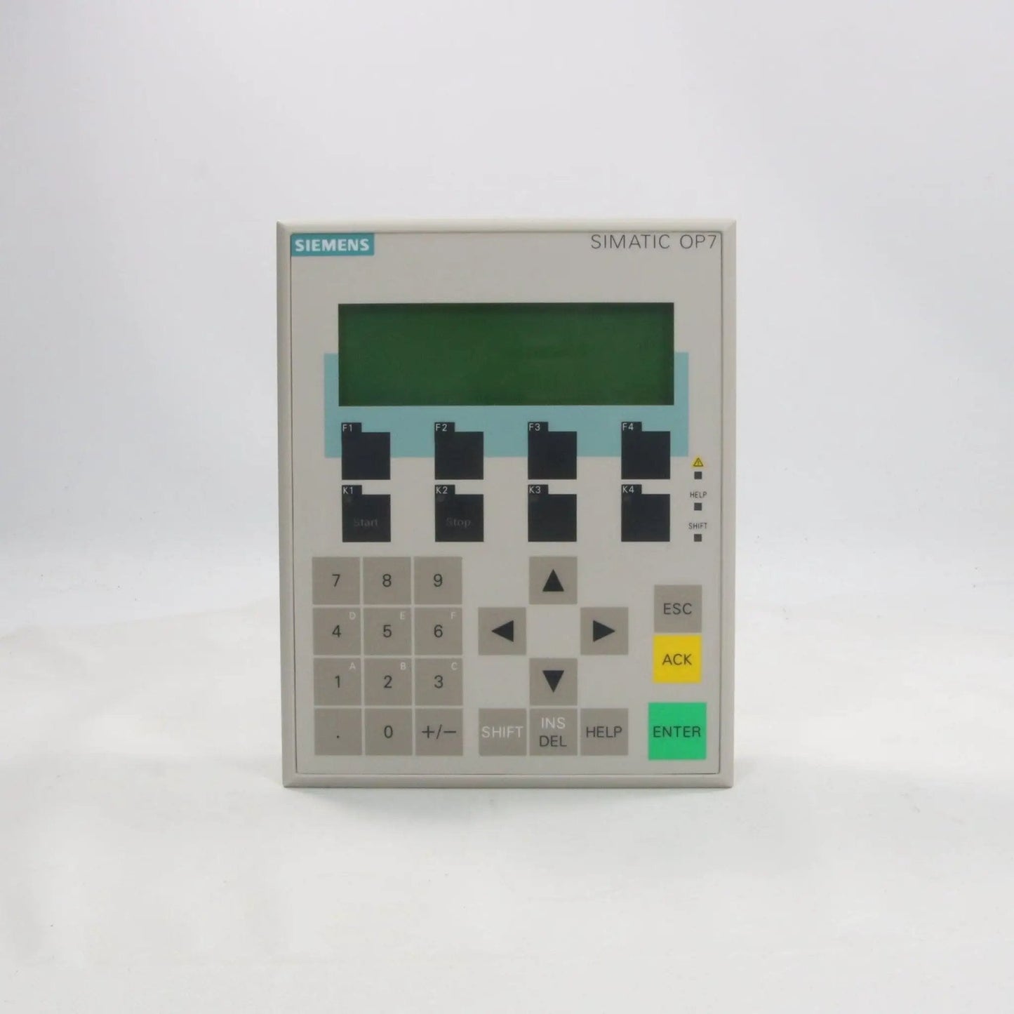 Siemens Simatic OP 7-DP 6AV3 607-1JC20-0AX1 Operator Panel