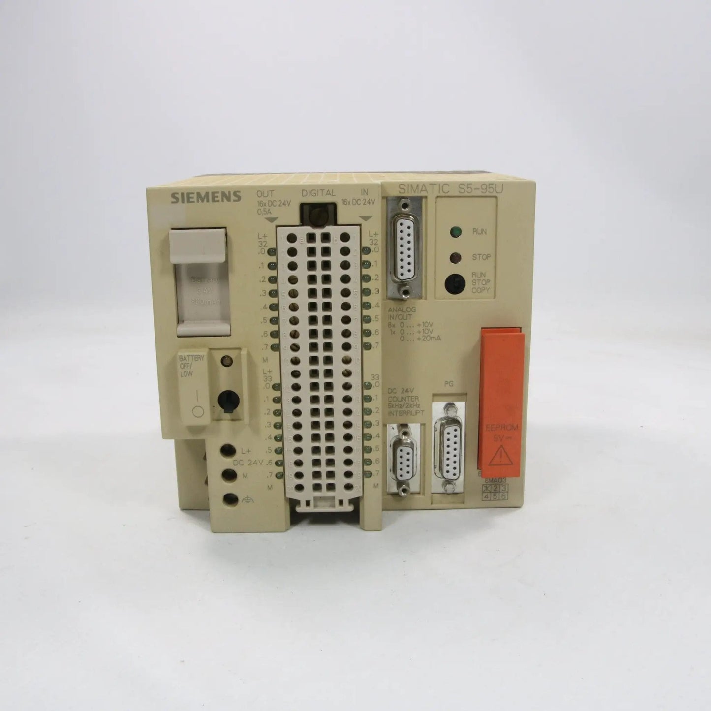 Siemens Simatic S5 95U 6ES5 095-8MA03 Compact Unit