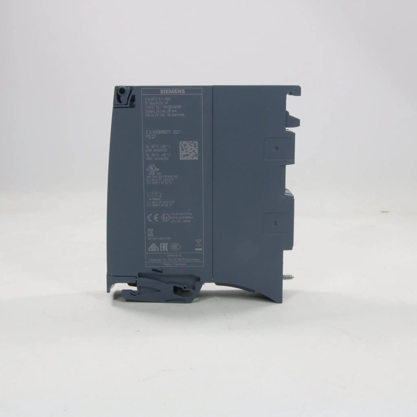Siemens Simatic S7- 1500 6ES7 521-1BH00-0AB0 Digital Input Module