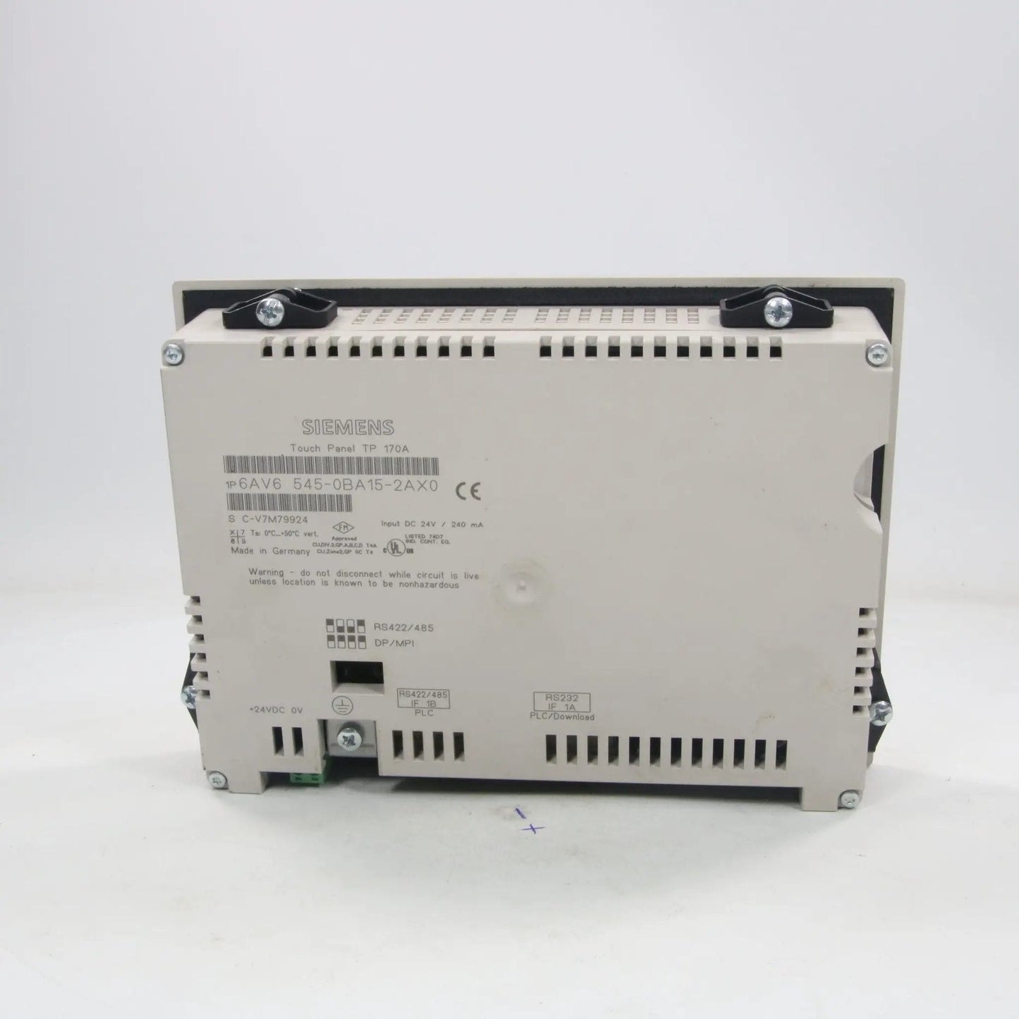 Siemens Simatic Touch Panel TP 170A