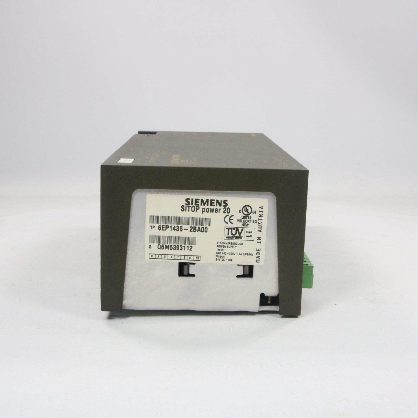 Siemens Sitop 6EP1436-2BA00 Power 20 Supply
