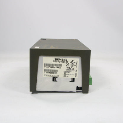 Siemens Sitop 6EP1436-2BA00 Power 20 Supply