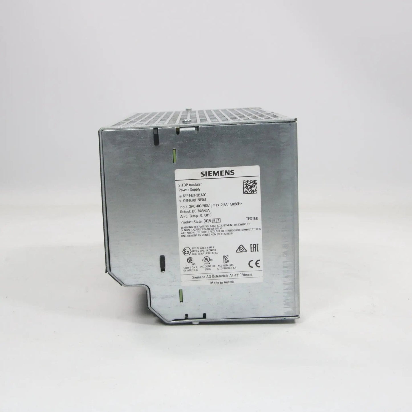 Siemens Sitop 6EP1437-3BA00 Power Supply