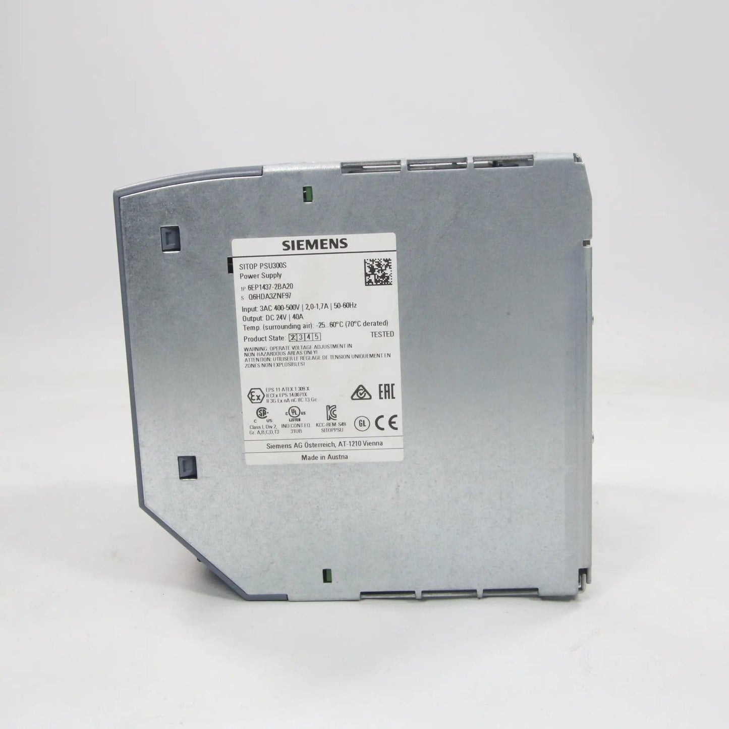 Siemens Sitop PSU300S Power Supply 6EP1437-2BA20