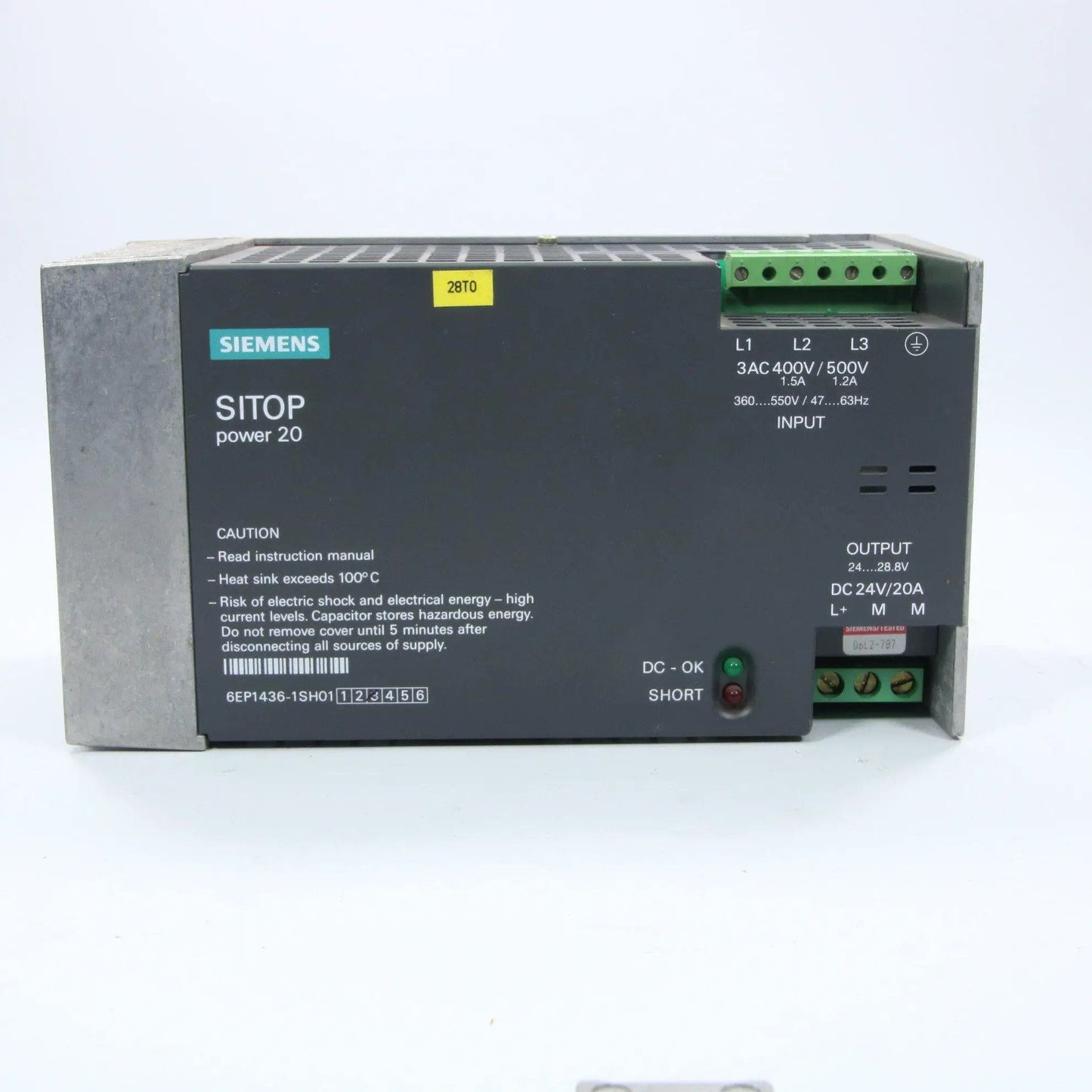 Siemens Sitop Power 20 6EP1436-1SH01 Power Supply