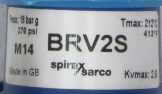 Spirax Sarco BRV2S Pressure Regulator