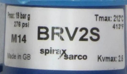 Spirax Sarco BRV2S Pressure Regulator
