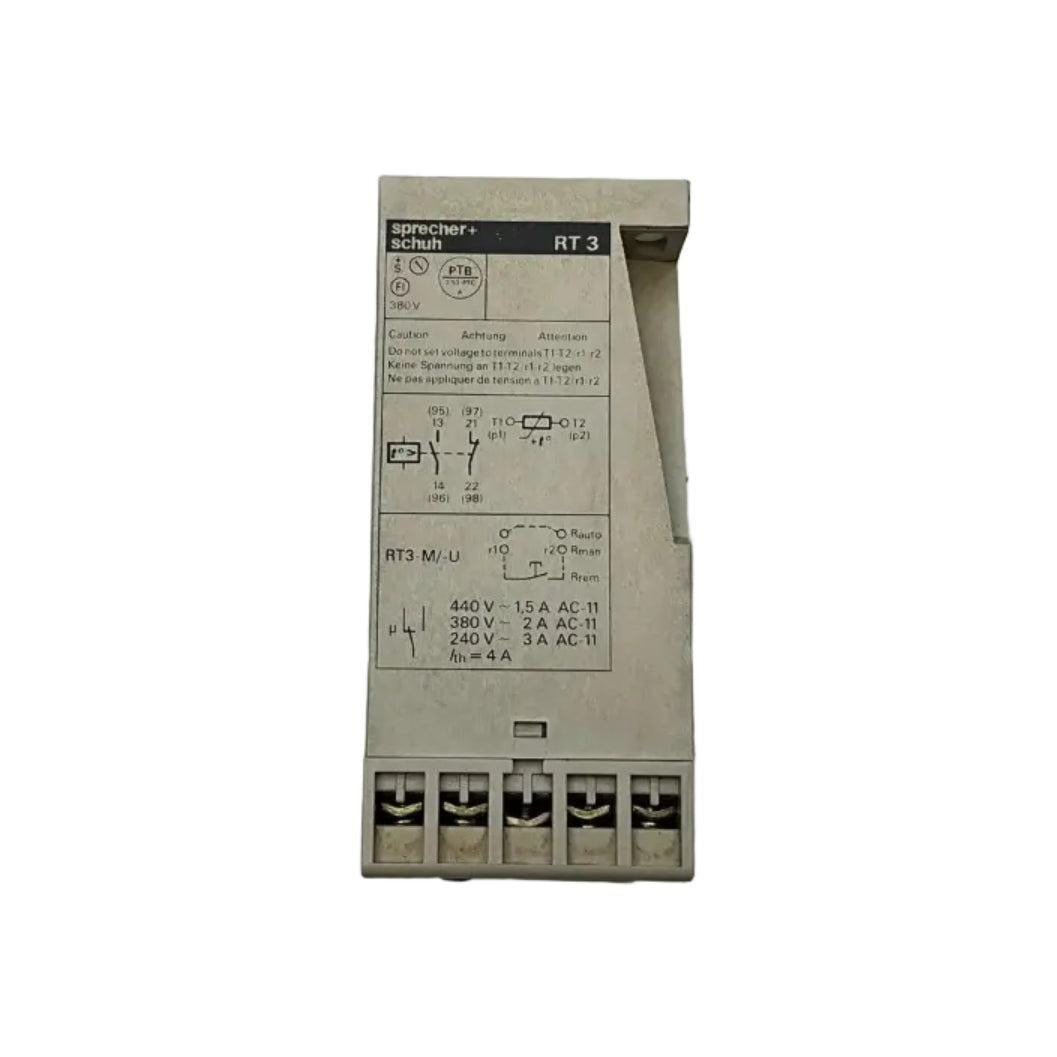 Sprecher +Schuh RT 3-M Thermistor Protection Relay - 11292